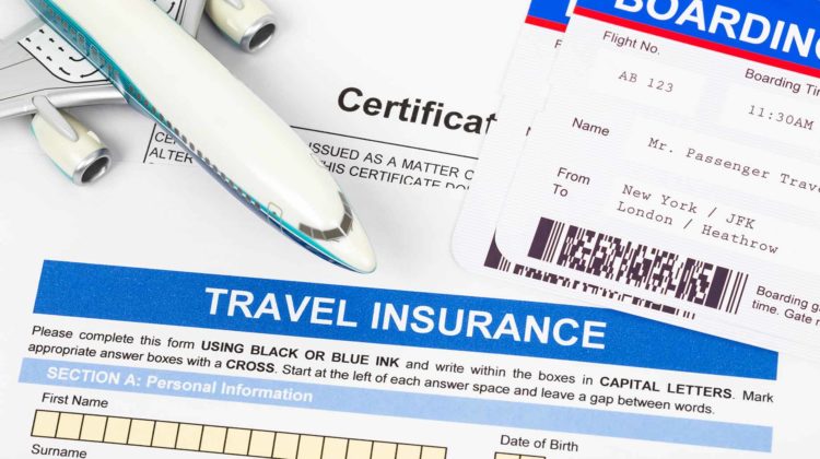 travel insurance documents required